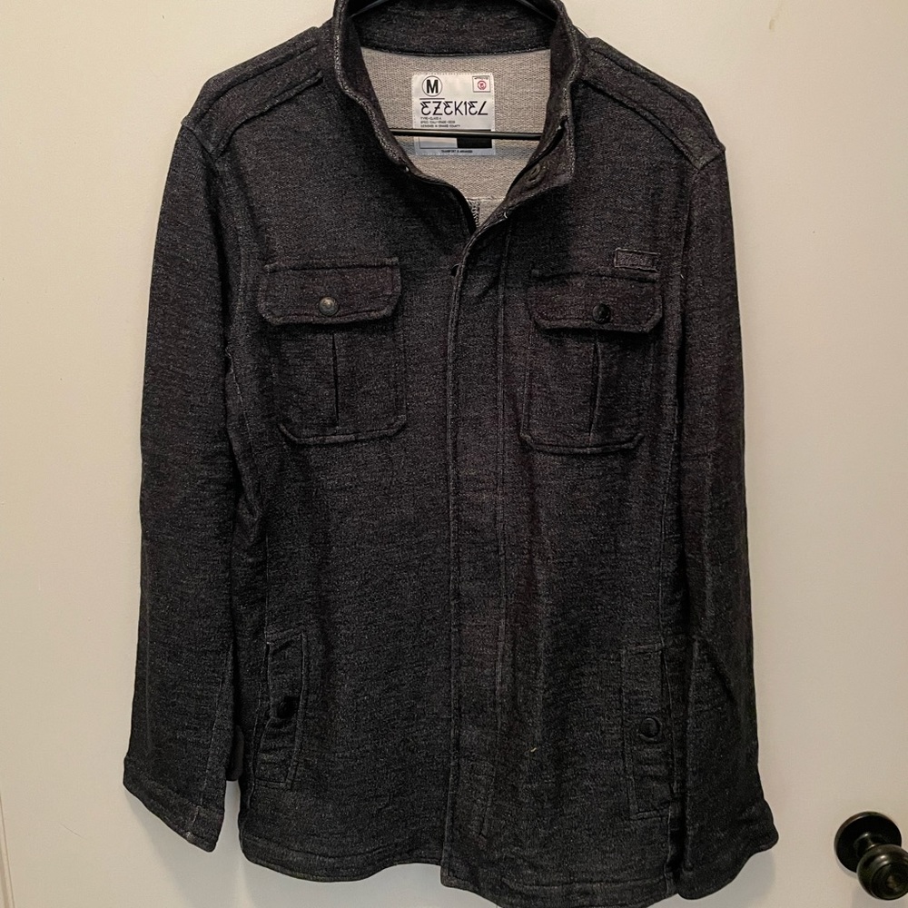 Mens Ezekiel lightweight soft military style jacket